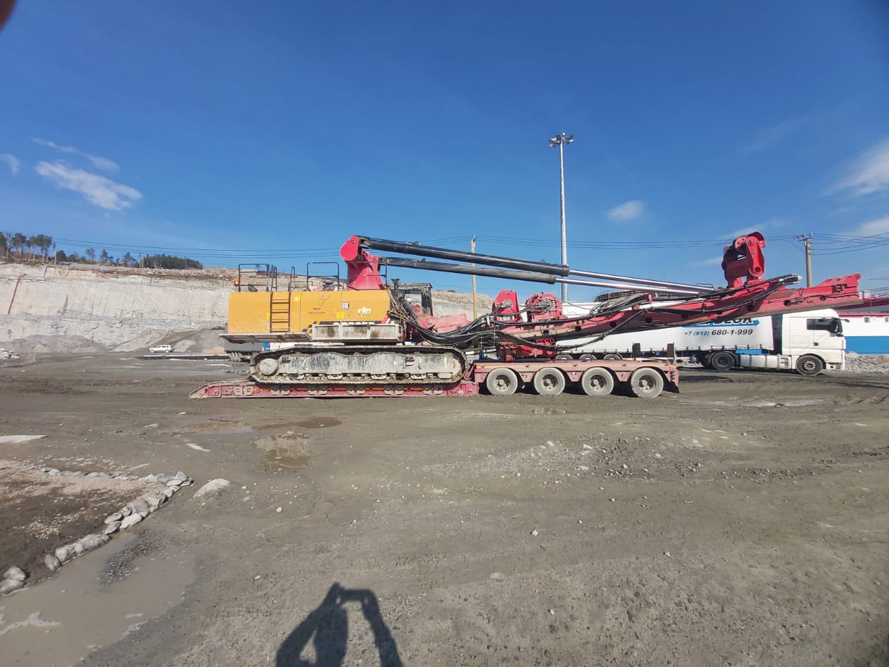 Негабаритные, тяжеловесные перевозки тралом до 130 тонн