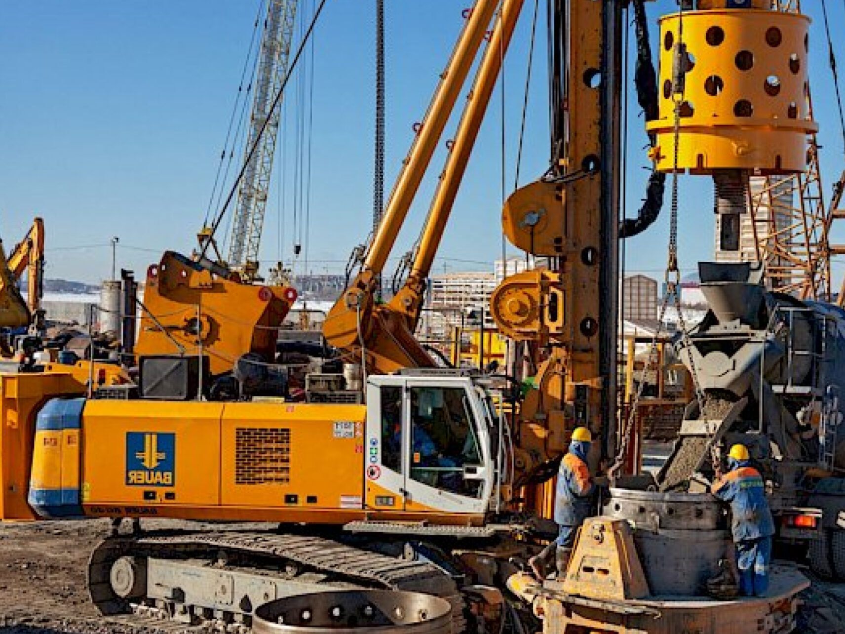 Бурение диаметром от 45мм – 550мм