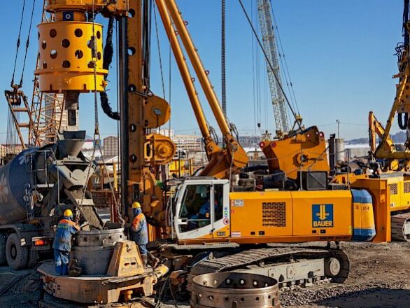 Изготовление микросвай, анкерное бурение