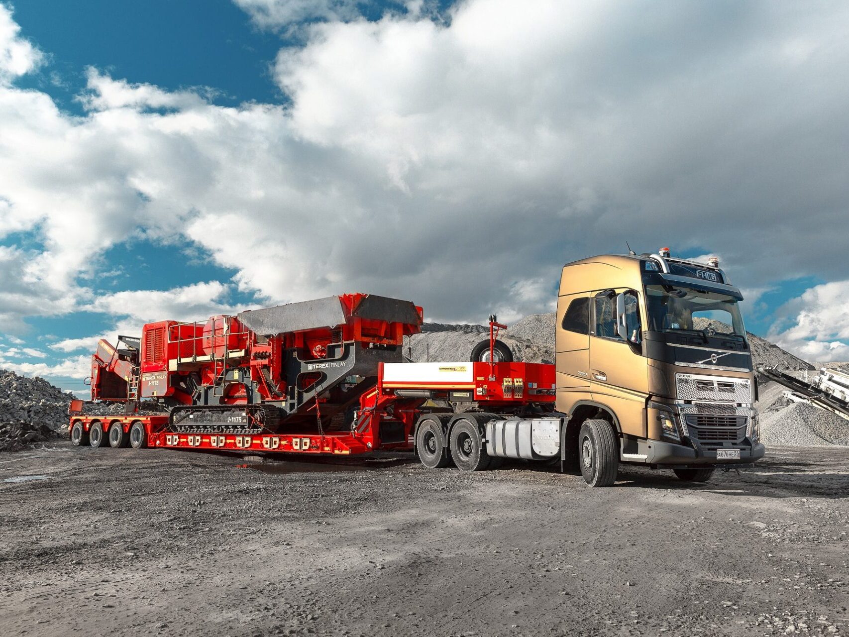 Негабаритные, тяжеловесные перевозки тралом до 130 тонн